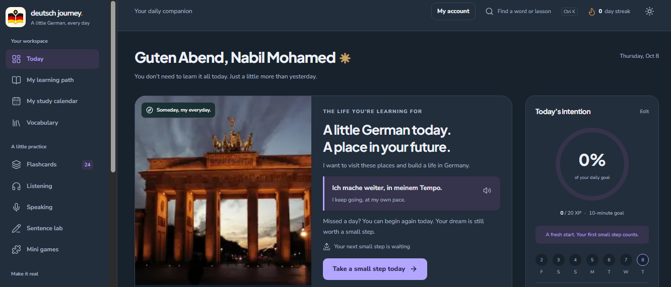Deutsch Journey project preview